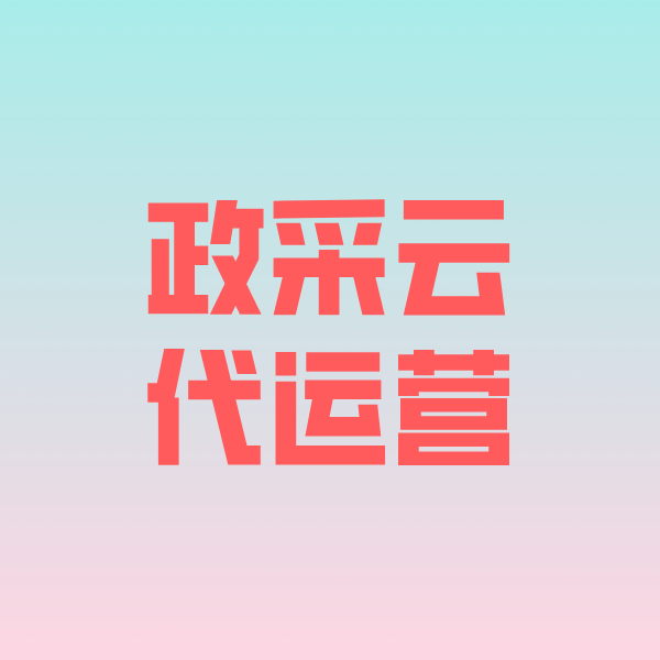 抱由镇政采云代运营